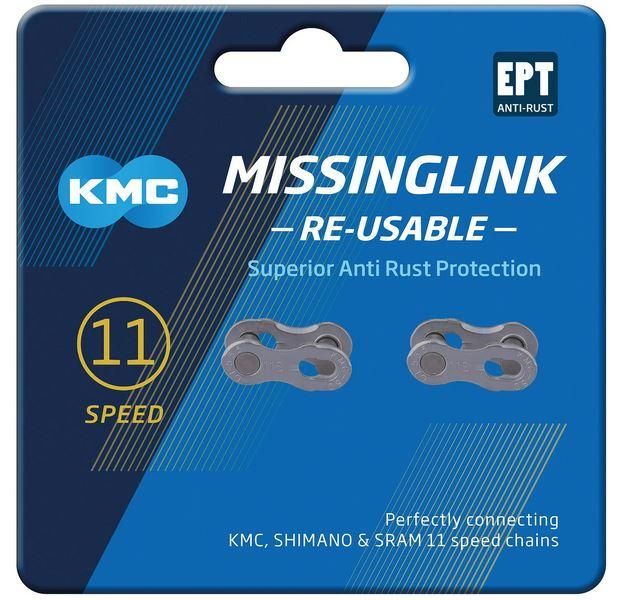 KMC 11 Missinglink EPT 5,65mm 11-f.re-usable Verschlussglieder