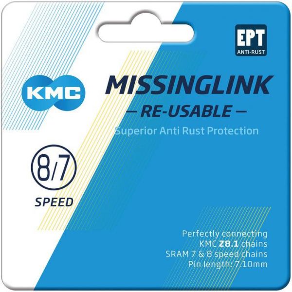 KMC Missinglink 8-7R EPT 7,1mm Verschlussglieder