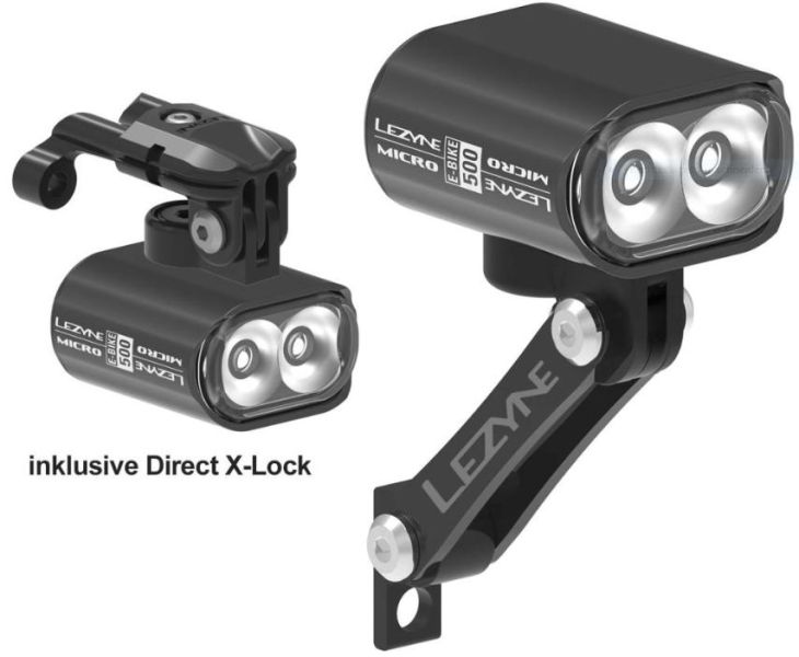 LEZYNE E-BIKE MICRO DRIVE 500 Scheinwerfer