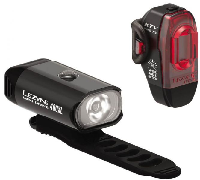 LEZYNE Mini Drive 400-KTV PRO Batterieset