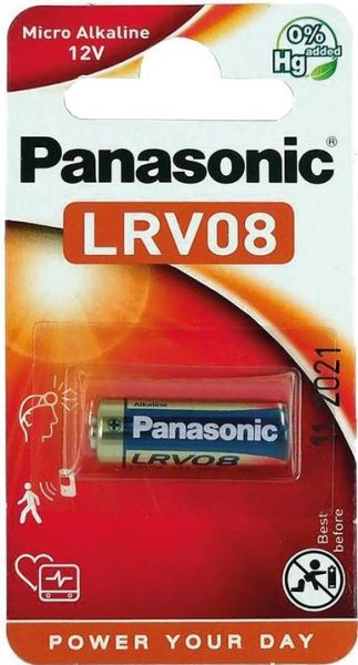 PANASONIC LRV08 23A Batterie