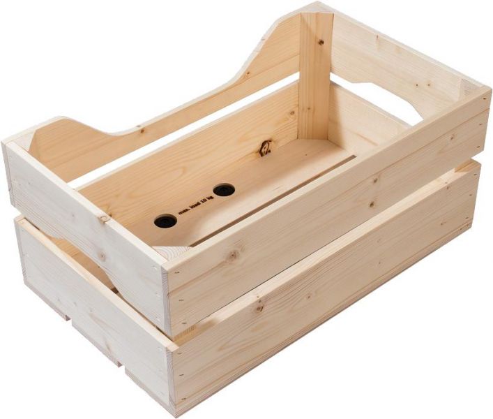 RACKTIME Woodpacker 49x24,1x29,5 25 ltr. Holzbox-Korb