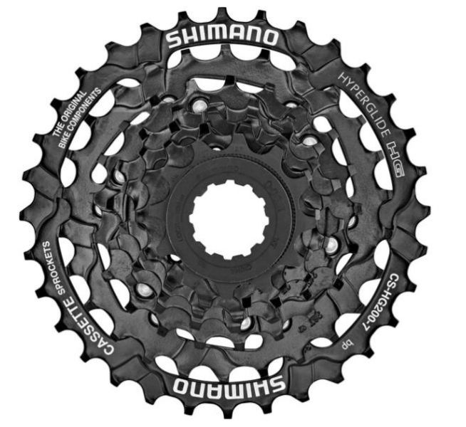 SHIMANO CASSETTE SPROCKET CS-HG200-7 12-32T Kassettenkranz