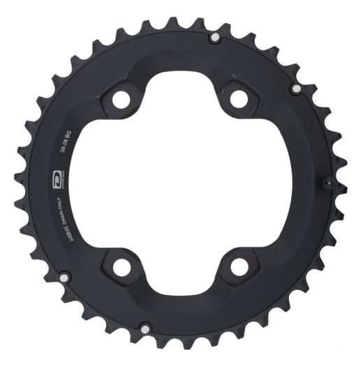 SHIMANO CHAINRING 2x 10s 96mm 38T DEORE Kettenblatt