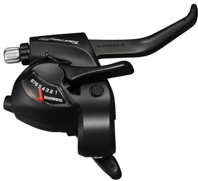 SHIMANO DEORE XT TOURNEY 3fach. Schalthebel