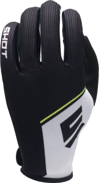 SHOT ROUGE REVOLT Fahrradhandschuhe weiss 12