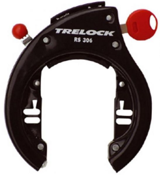 TRELOCK RS 306 AZ Rahmenschloss Direktmontage mit abziehbarem Schlüssel