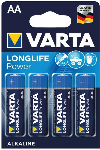 VARTA Longlife Power Mignon LR6 1,5 V AA MN1500 Batterie