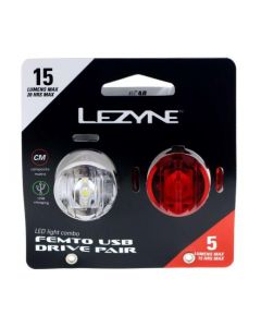 LEZYNE FEMTO USB DRIVE Batterielicht Set