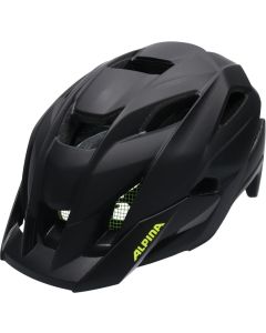 ALPINA KAMLOOP Mountainbikehelm matt schwarz-neon gelb 51-55cm