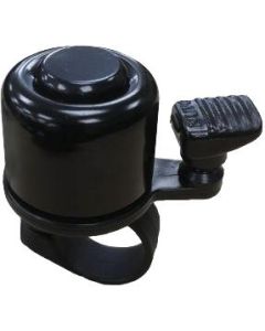 BIKERSBEST MINI ALU Glocke schwarz