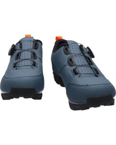 BONTRAGER EVOKE Mountainbikeschuh battelship blau-orange 38