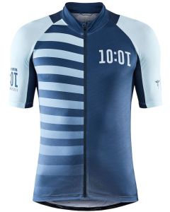 CRAFT ADV HMC ENDUR GRAPHIC Jersey fjord blau-heal blau S