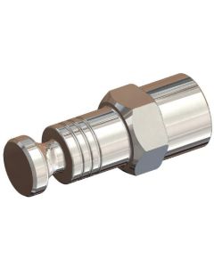 CROOZER ZB CRO XL 3-8x26 Achsmutterkupplung silber