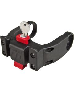 KLICKFIX E Lenkeradapter 22-31,8mm abschließbar komb.mit E-Bike Displays schwarz