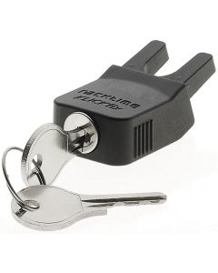 KLICKFIX RACKTIME Steckschloss schwarz