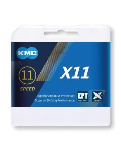 KMC X11 EPT 1-2" x 11-128" 118 Glieder 5,65mm 11f. Schaltungskette silber