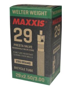 MAXXIS WELTER WEIGHT PRESTA PLUS 29x2,50-3,00 296G Fahrradschlauch schwarz