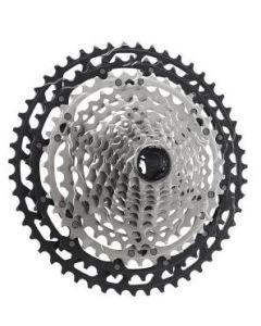 SHIMANO DEORE XT CS-M8100 12s 10-45T Kassettenkranz silber-schwarz