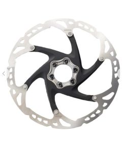 SHIMANO DISC BRAKE ROTOR SM-RT76 6L Bremsscheibe schwarz grau 180mm