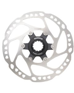 SHIMANO RT64 160mm CL Bremsscheibe schwarz grau