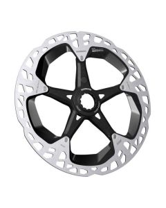 SHIMANO RTEM910 180mm CL Bremsscheibe silber-schwarz