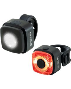 SIGMA AURA MICRO SET RIDE TO SCHOOL AKKU LICHT schwarz