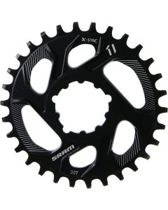 SRAM X-Sync Direct Mount Boost 3mm Offset 30Z Alu Kettenblatt schwarz