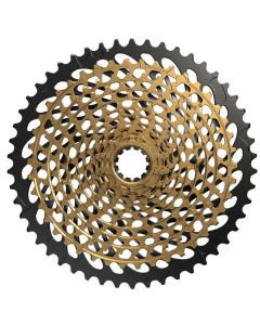SRAM XG-1299 Kassettenzahnkranz schwarz gold
