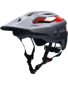 SWEET PROTECTION TRAILBLAZER MIPS Mountainbikehelm matt grau-rot S-M