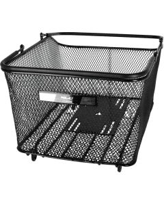 XLC BA-B10 Fahrradkorb schwarz 42x33x25cm