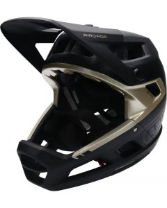 ABUS AIRDROP MIPS Downhillhelm schwarz-gold L-XL