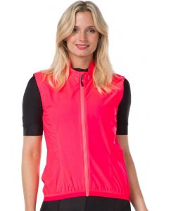 BONTRAGER CIRCUIT Damen Fahrradwindweste radioactiv pink S