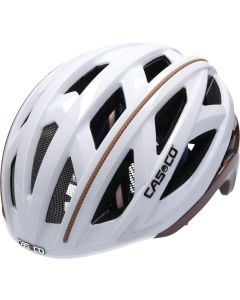 CASCO CUDA 2 STRADA Fahrradhelm weiss-mokka braun S 52-54cm