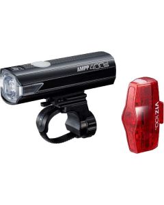 CATEYE 8901231 AMPP400S&VIZ Lichtset schwarz