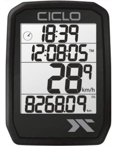 CICLOSPORT Protos 205 Fahrradcomputer schwarz