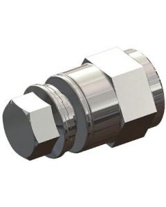 CROOZER ZB CRO M10x1 Universal Achsmutteradapter silber