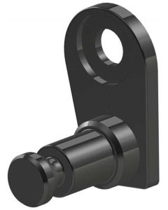 CROOZER ZB CRO Universalachskupplung Click&Crooz rund schwarz