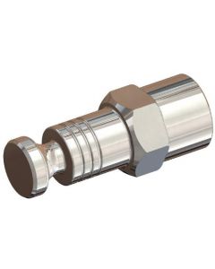 CROOZER ZB CRO XL 3-8x26 Achsmutterkupplung silber