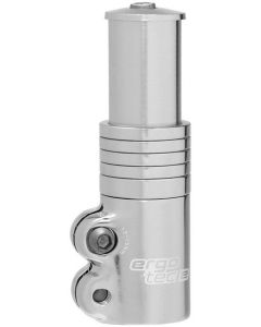 ERGOTEC A-HEAD Adapter Vorbauerhöhung Silber Silber