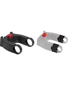 KLICKFIX E Standard+Oversize 22-31,8 mm Fahrradlenkeradapter schwarz