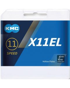 KMC X11EL 1-2"x11-128" 118 Glieder 5,65mm 11.f. Schaltungskette silber