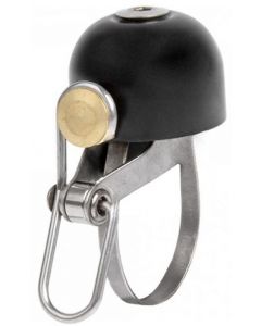 MESSINGSCHLAGER M-WAVE BELLA C-YELL Fahrradklingel schwarz