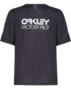 OAKLEY FACTORY PILOT MTB SS II Jersey schwarz blackout XL