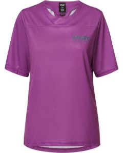 OAKLEY WMNS FACTORY PILOT LITE SS II Damen Jersey ultra violett XL