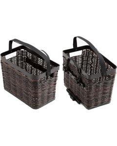 R & M Swing3 Gepäckträgerkorb braun