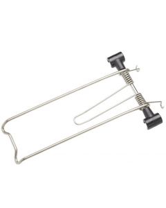 RACKTIME  Clamp-it 10mm-70mm Federklappe silber