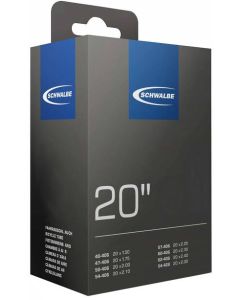 SCHWALBE 20" AV7 Fahrradschlauch schwarz 20 x 1.50 - 2.50