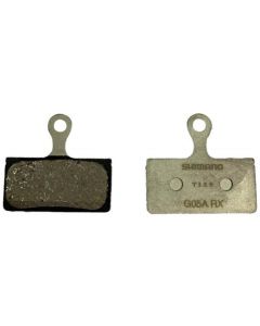 SHIMANO DISC BRAKE PADS G05A-RX Scheibenbremsbelag silber