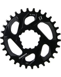 SRAM X-Sync Direct Mount Boost 3mm Offset 30Z Alu Kettenblatt schwarz